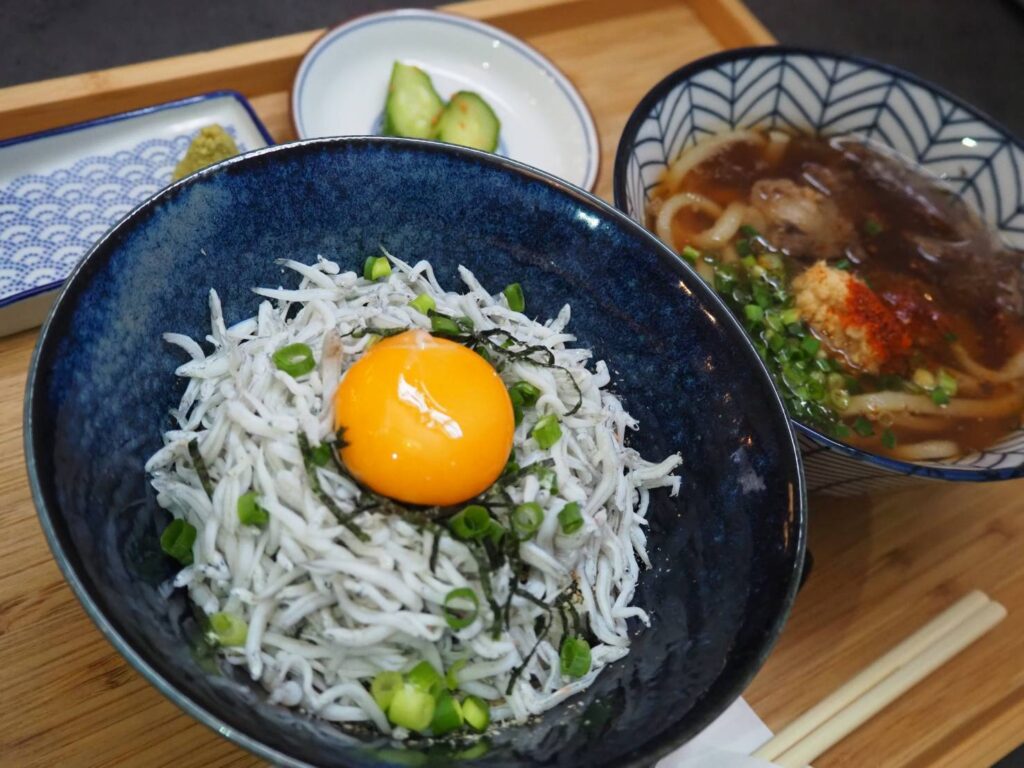 釜揚げシラス丼セット